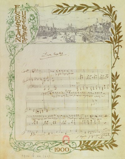 Score of the Opera, 